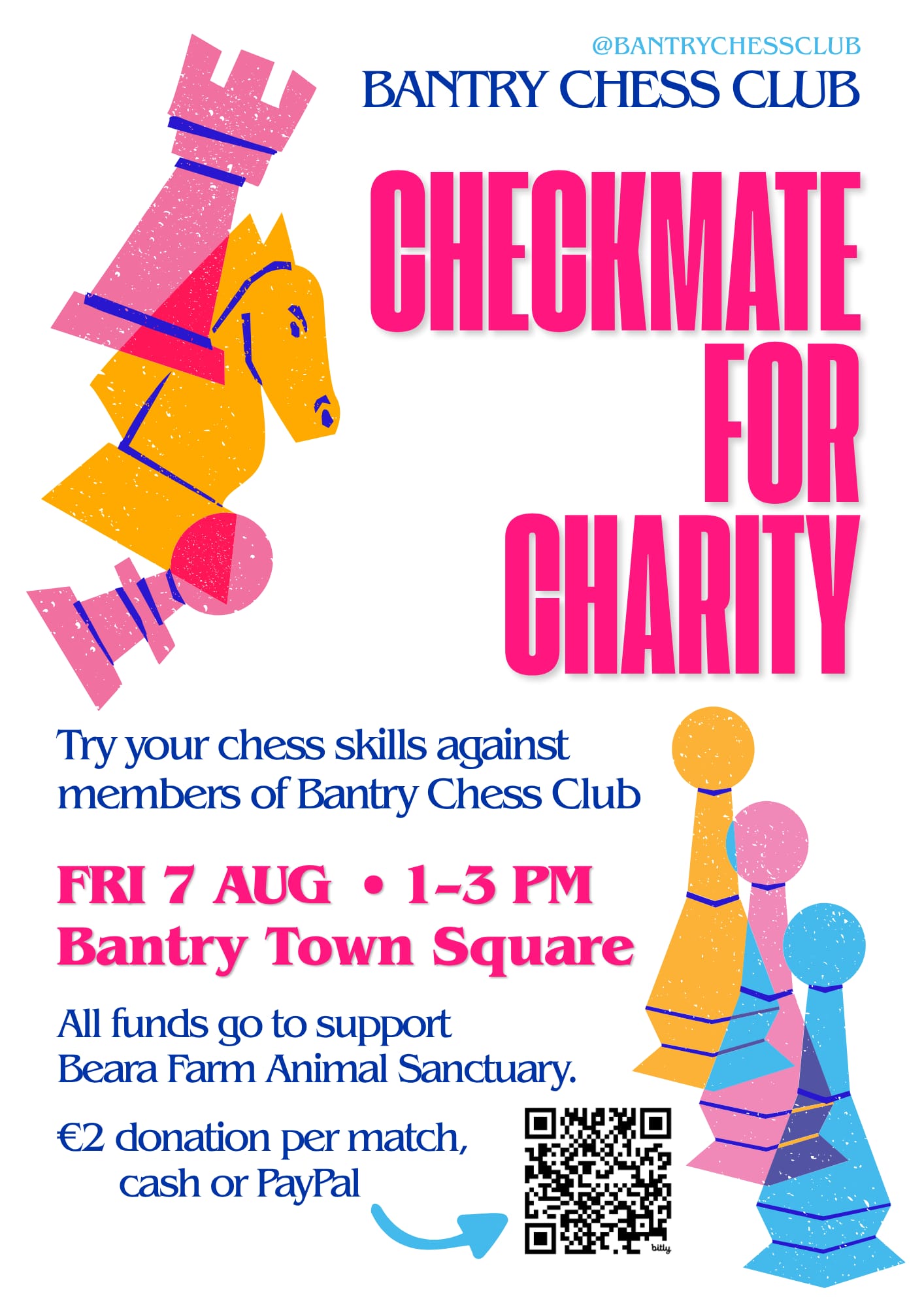 Checkmate for Charity poster